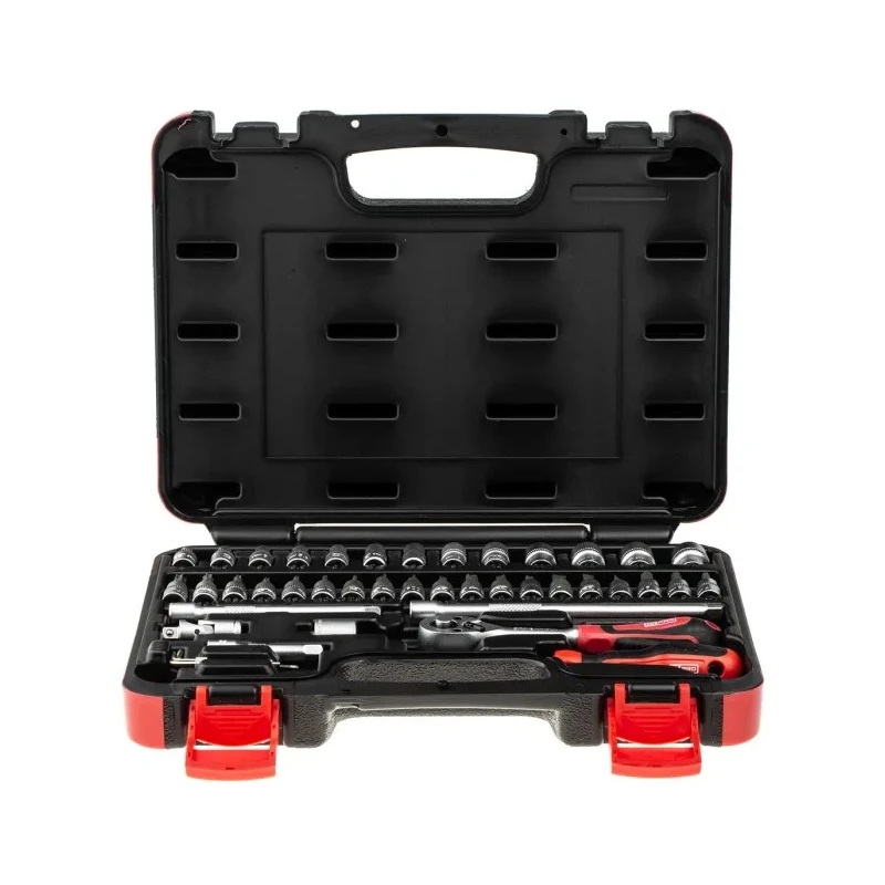 RS PRO 43-Piece 1/4 in Hexagon, Slotted, Torx Socket Set 817-9224