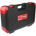 RS PRO 46-Piece 1/4 in, 3/8 in Hexagon Chrome Vanadium Steel Socket Set 817-9242
