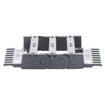 Igus Polymer Cable Chain Mounting Bracket Black 21mm Height e-chain Series 15000.038.34PZB