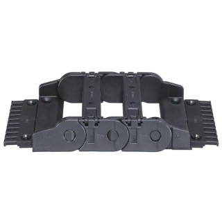 Igus Polymer Cable Chain Mounting Bracket Black for Long Unsupported Lengths 2030.12PZB