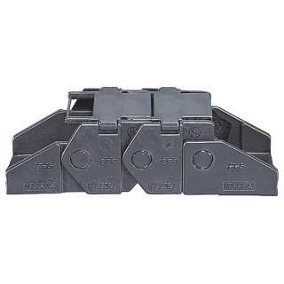 Igus Polymer Cable Trunking Accessory Cable Chain Mounting Bracket 32mm Height 60.5mm Width 117.4.12P