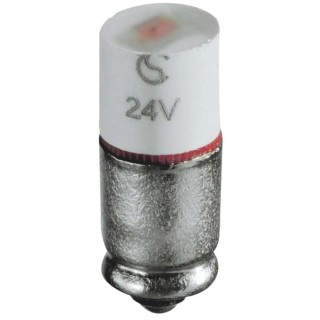 Signal Construct White Multichip Indicator Lamp Midget Groove Base 5.6 mm Diameter 880mcd MWCG5764