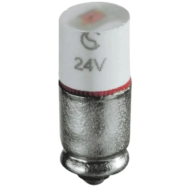 Signal Construct White Multichip Indicator Lamp Midget Groove Base 5.6 mm Diameter 880mcd MWCG5764