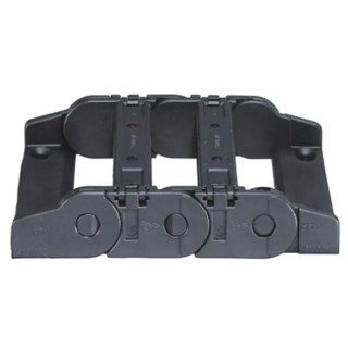 Igus Polymer Cable Trunking Accessory Cable Chain Mounting Bracket Black 25mm Height 145mm Width 2050.12P