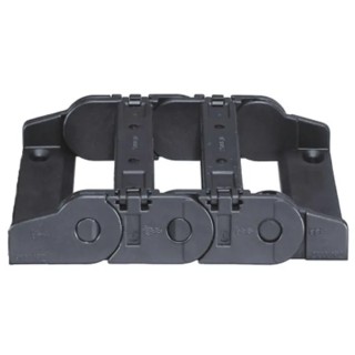 Igus Polymer Cable Trunking Accessory Cable Chain Mounting Bracket Black 36.5mm Height 55mm Width 2607.34PZ