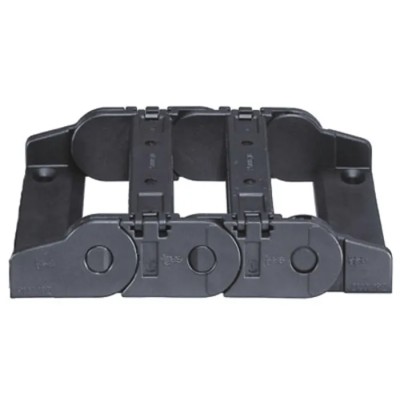 Igus Polymer Cable Trunking Accessory Cable Chain Mounting Bracket Black 36.5mm Height 55mm Width 2607.34PZ