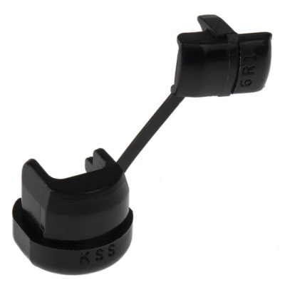 RS PRO Strain Relief Bush for D-Sub Connector Black Polyamide 66 9.2 mm Bundle Diameter 817-8877