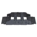 Igus Polymer Cable Trunking Accessory 36.5 mm Height 80 mm Width Cable Chain Mounting Bracket 2610.34PZB