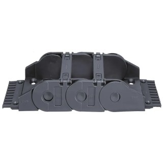 Igus Polymer Cable Trunking Accessory Cable Chain Mounting Bracket Black 45mm Height 53mm Width 3100.34PZB