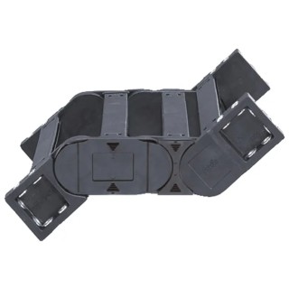 Igus Polymer Metal Cable Trunking Accessory Black E-chain 56 mm Height 200 mm Width E4.560.20.1.12