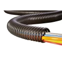 HellermannTyton Spiral Cable Wrap Black Polypropylene 20-25 mm Diameter 1m Length 162-10200 SPS20-PP-BK