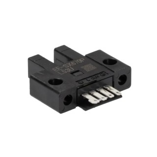 Omron Through Beam Photoelectric Sensor Fork Style 5 mm Detection Range PNP Output IP50 EE-SX670P