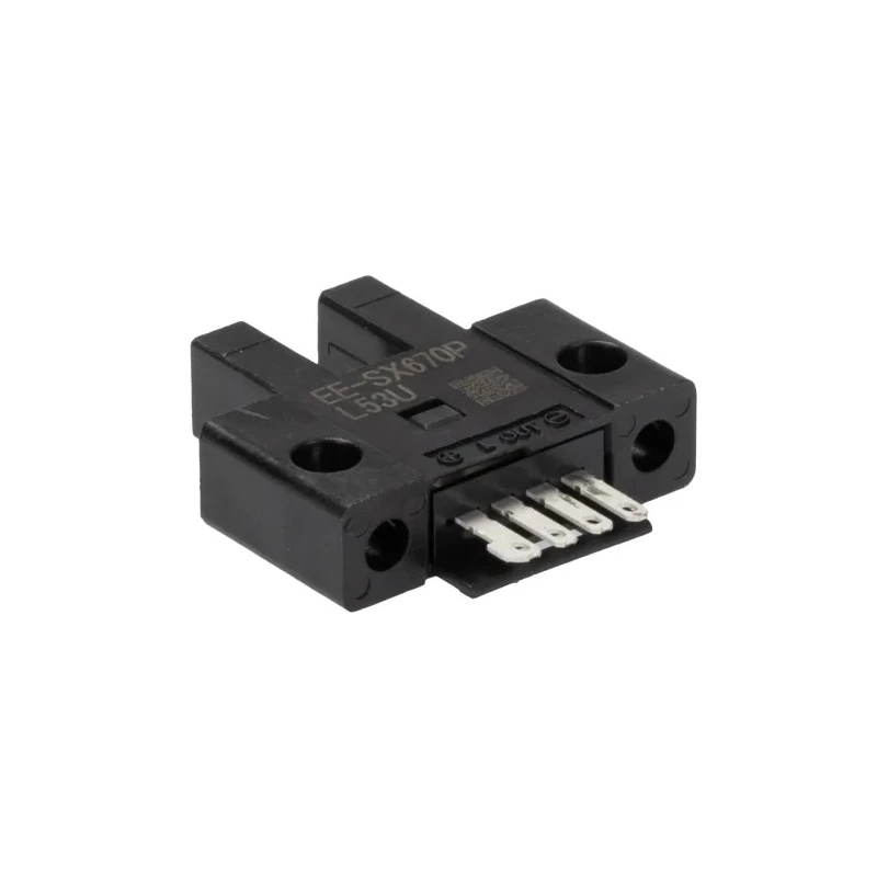Omron Through Beam Photoelectric Sensor Fork Style 5 mm Detection Range PNP Output IP50 EE-SX670P