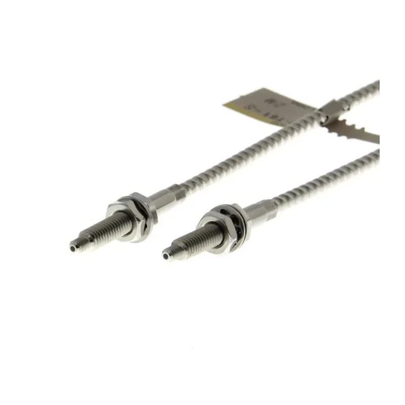 Omron Through Beam Photoelectric Sensor Barrel Sensor PNP Output Wire Terminal Glass Housing IP67 IP67 E32-T61-S 2M