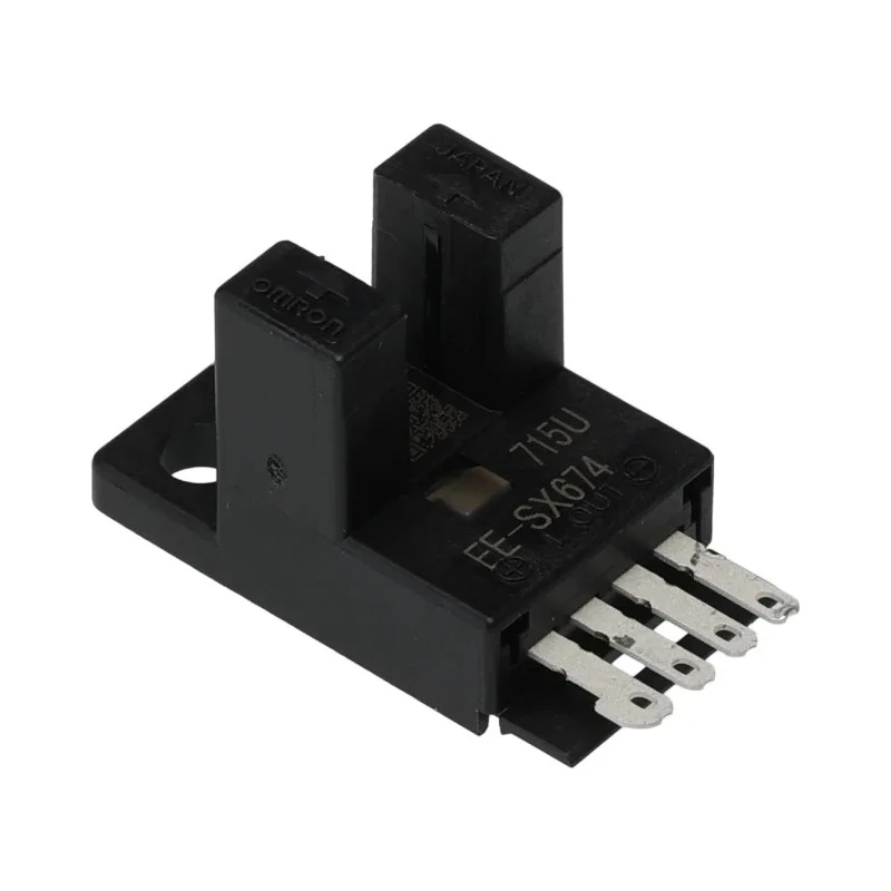 Omron Through Beam Photoelectric Sensor Fork Sensor 5 mm Detection Range NPN Output 24V DC 12mA IP50 EE-SX674