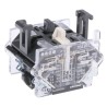 EAO Push Button Contact Block 500V AC, 1 NO/1 NC Screw Terminal, 37x29x23mm 704.910.5