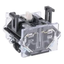 EAO Push Button Contact Block 500V AC, 1 NO/1 NC Screw Terminal, 37x29x23mm 704.910.5