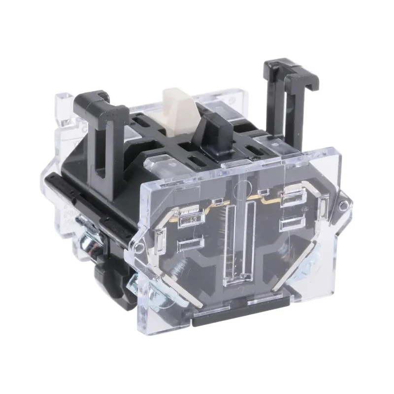 EAO Push Button Contact Block 500V AC, 1 NO/1 NC Screw Terminal, 37x29x23mm 704.910.5