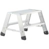 Zarges Aluminium Double Sided Work Platform 0.43m Height 600mm Width 150kg Load Capacity 4kg Weight 40372