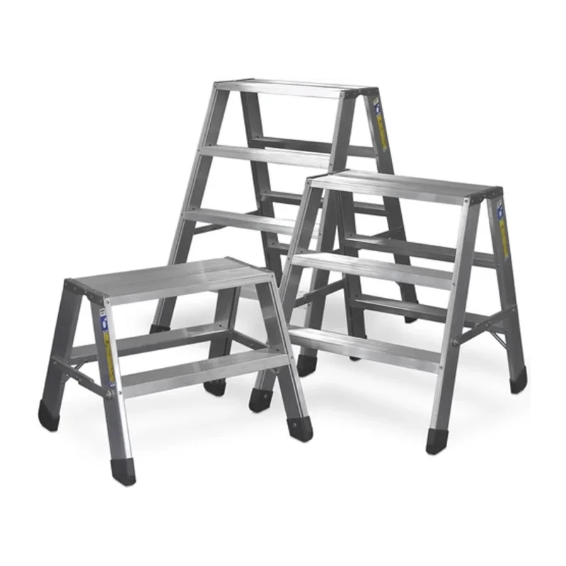 Zarges Aluminium Double Sided Work Platform 0.86m Height 150kg Load Capacity Model 40374
