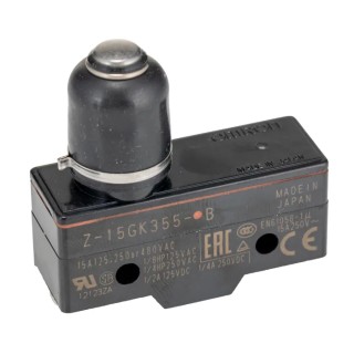 Omron Z Series Coil Spring Micro Switch SPDT 250V ac IP00 Side Mounting Mechanical Life 20M Ops 