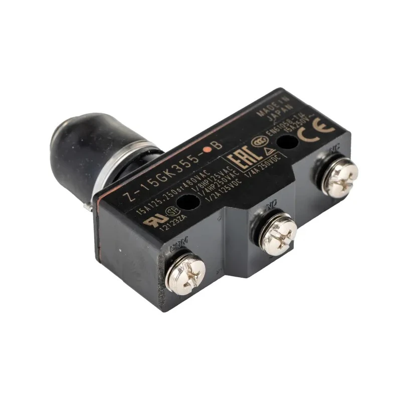 Omron Z Series Coil Spring Micro Switch SPDT 250V ac IP00 Side Mounting Mechanical Life 20M Ops 
