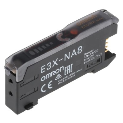 Omron Plastic Fibre Amplifier with PNP Output, 840 mW Power Consumption, IP50 Rating, 250V Maximum Supply Voltage E3X-NA8