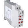 GIC 2AAD Series DIN Rail Timer Relay Multipurpose 2-Contact DPDT 240 V dc 24V ac 240 V ac 0.1 s to 10 h 2AADT5