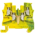 Legrand 371 Series Feed Through Terminal Block, Yellow Green Screw Terminal, ATEX Certified 0 371 79