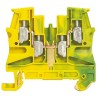 Legrand 371 Series Feed Through Terminal Block, Yellow Green Screw Terminal, ATEX Certified 0 371 79