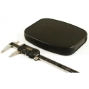 Hammond 1599 Series Black Flame Retardant ABS Handheld Enclosure Integral Battery Compartment IP54 170mm x 135mm x 27mm 