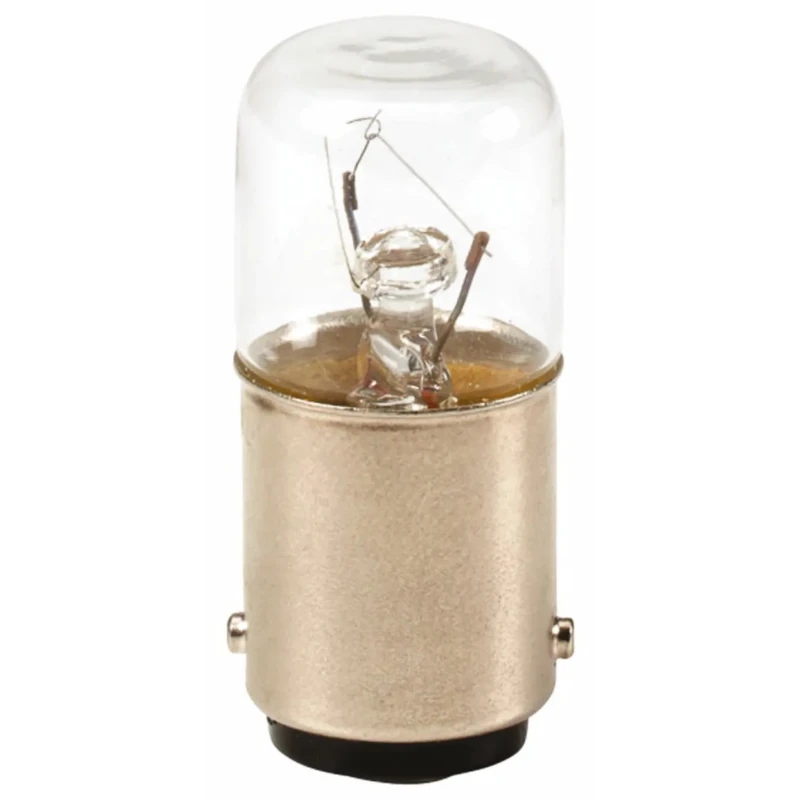Eaton SL7 Series Incandescent Bulb Clear 120V 7W BA15D Lamp Base BA15D BA15D 