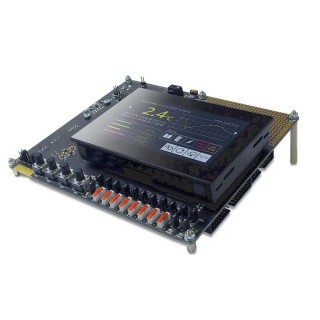 Lascar PanelPilotACE TFT Multi-Function Panel Meter for Voltage and Current Measurement SGD 43-A-DK+