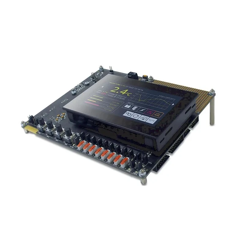 Lascar PanelPilotACE TFT Multi-Function Panel Meter for Voltage and Current Measurement SGD 43-A-DK+