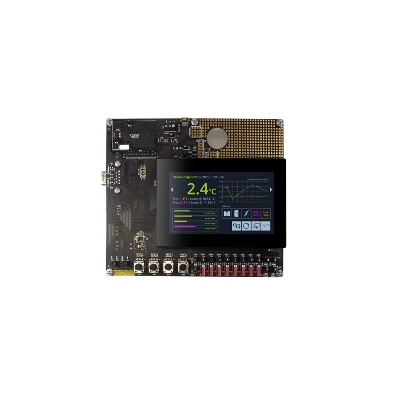 Lascar PanelPilotACE TFT Multi-Function Panel Meter for Voltage and Current Measurement SGD 43-A-DK+