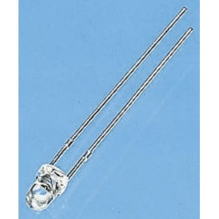 Vishay 3 V 100mW 3 mm (T-1) Through Hole Green LED TLHG4900