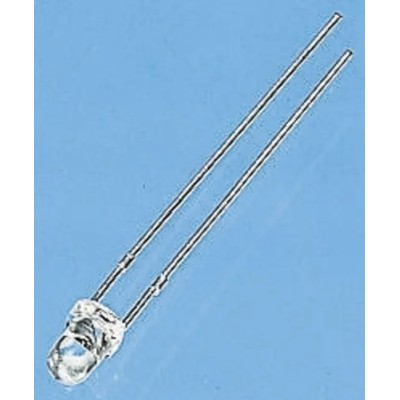 Vishay 3 V 100mW 3 mm (T-1) Through Hole Green LED TLHG4900