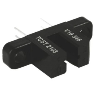 Vishay Through Hole Slotted Optical Switch Phototransistor Output 24.5 x 6.3 x 10.8 mm TCST2202