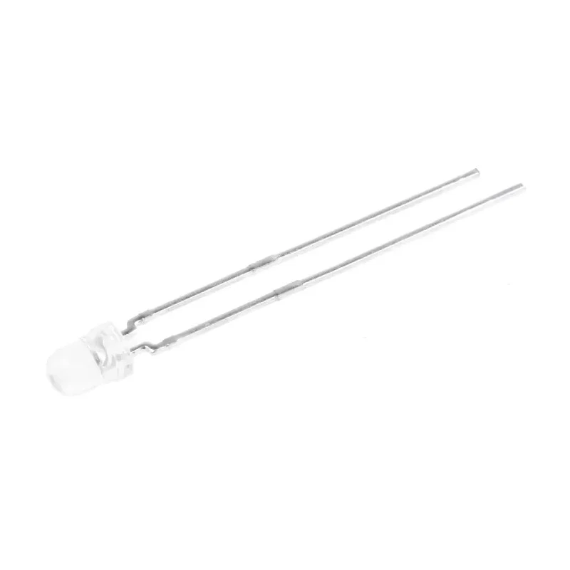 Vishay 3 V Red LED 3 mm Through Hole Clear Lens ±16° Viewing Angle TLHR4900