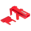 RS PRO Red 6-Lock Lockout Polyurethane Ball Valve Lockout, 7.5 mm 818-8044