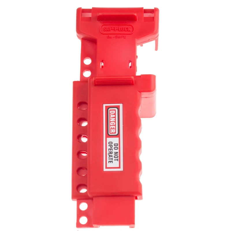 RS PRO Red 6-Lock Lockout Polyurethane Ball Valve Lockout, 7.5 mm 818-8044