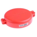 RS PRO Red 2-Lock Lockout Polypropylene Gate Valve Lockout, 7 mm 818-8076