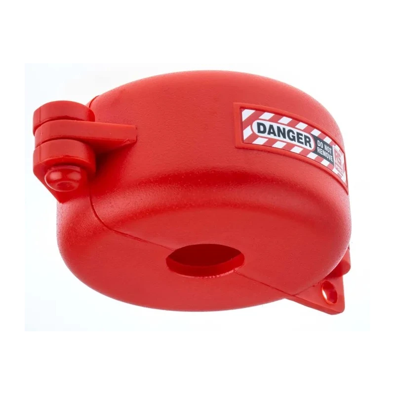 RS PRO Red 1-Lock Lockout Polypropylene Gate Valve Lockout, 7 mm 818-8072