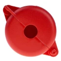 RS PRO Red 1-Lock Lockout Polypropylene Gate Valve Lockout, 7 mm 818-8072