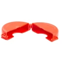 RS PRO Red 3-Lock Lockout Polypropylene Gate Valve Lockout 7 mm 818-8079
