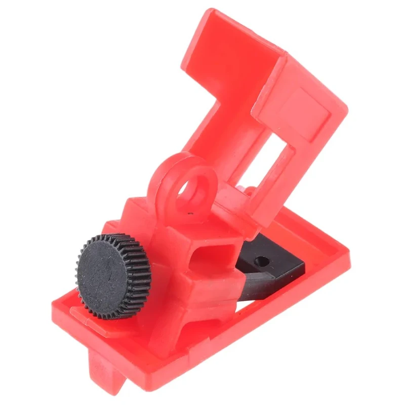RS PRO Red Nylon Circuit Breaker Lockout Clamp-On Type with 1 Lock and 7 mm Shackle Diameter 818-8066