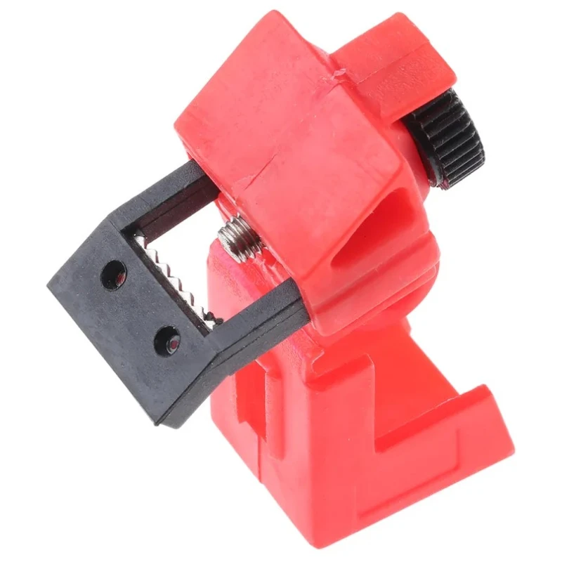 RS PRO Red Nylon Circuit Breaker Lockout Clamp-On Type with 1 Lock and 7 mm Shackle Diameter 818-8066