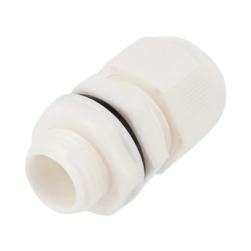 HellermannTyton White Polyamide 66 Cable Gland M16 Thread IP68, 5 mm Min, 10 mm Max NGM16-WHT