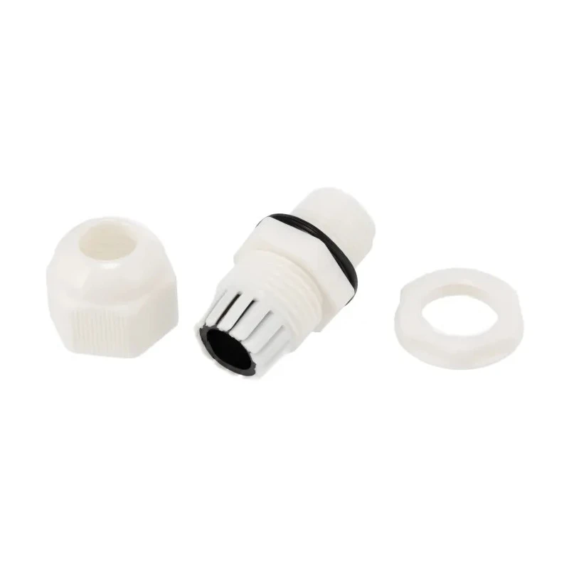 HellermannTyton White Polyamide 66 Cable Gland M16 Thread IP68, 5 mm Min, 10 mm Max NGM16-WHT