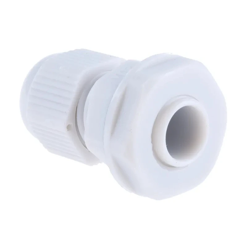 HellermannTyton NGM Series Grey Polyamide 66 Cable Gland M12 Thread 3 mm Min. 6.5 mm Max. IP68 NGM12-GY